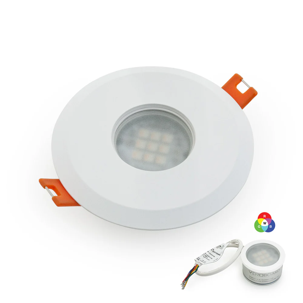 MTR-7W 12V Recessed LED Light Fixture, 2.5 inch Round White - Image 7