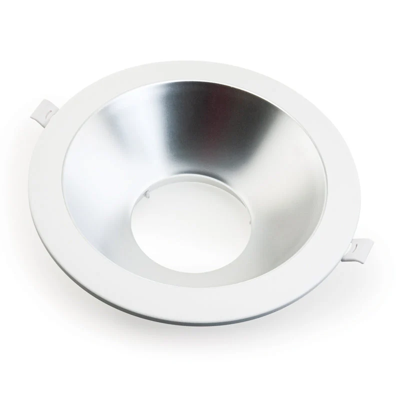 8 inch Dimmable Commercial Recessed LED Downlight / Ceiling Light Reflector Round Trim, 120-347V 20W - Image 5