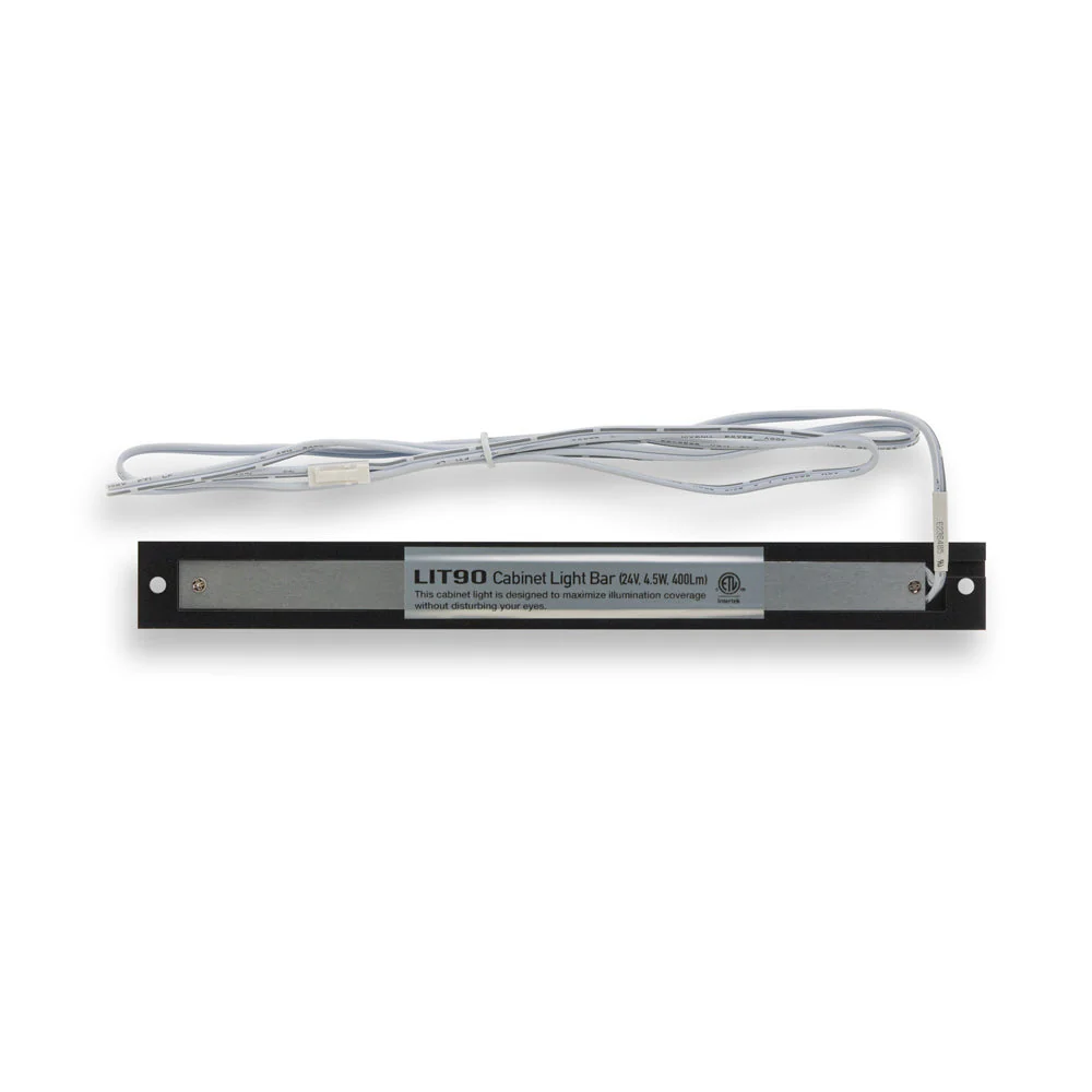 8 inch Linear Cabinet/ Shelf Light 24V 4.5W CCT(2.7K, 3K, 3.5K) Black - Image 4