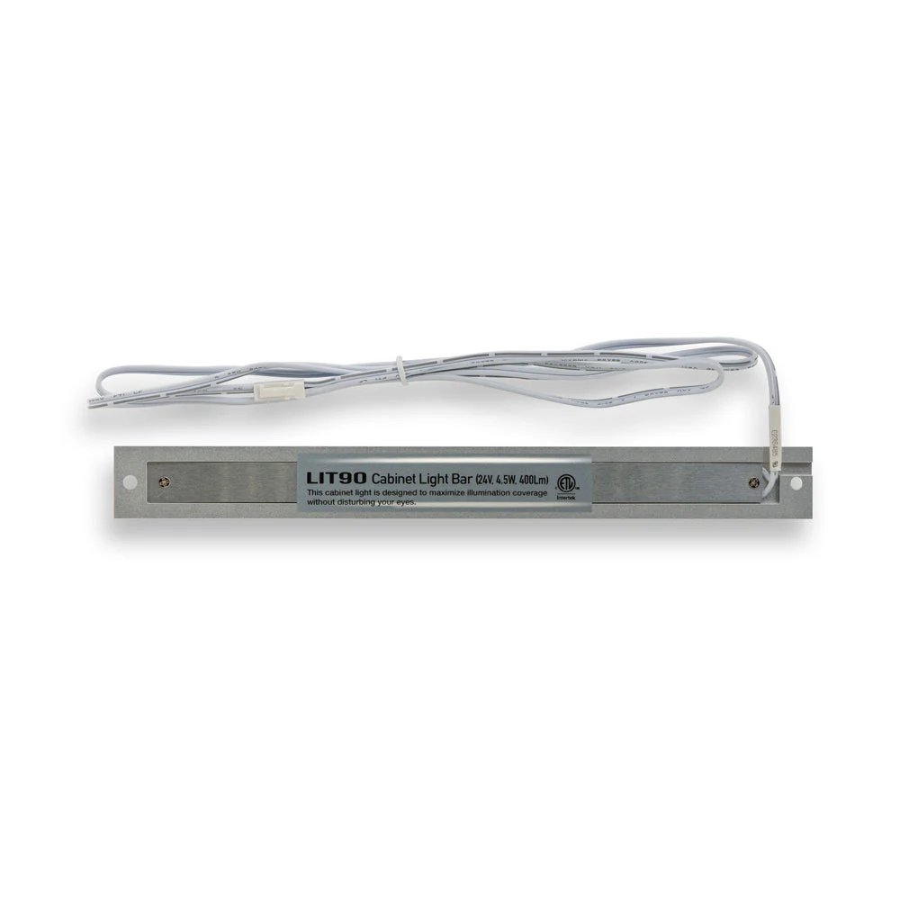 8 inch Linear Cabinet/ Shelf Light 24V 4.5W CCT(2.7K, 3K, 3.5K) Silver Grey - Image 4