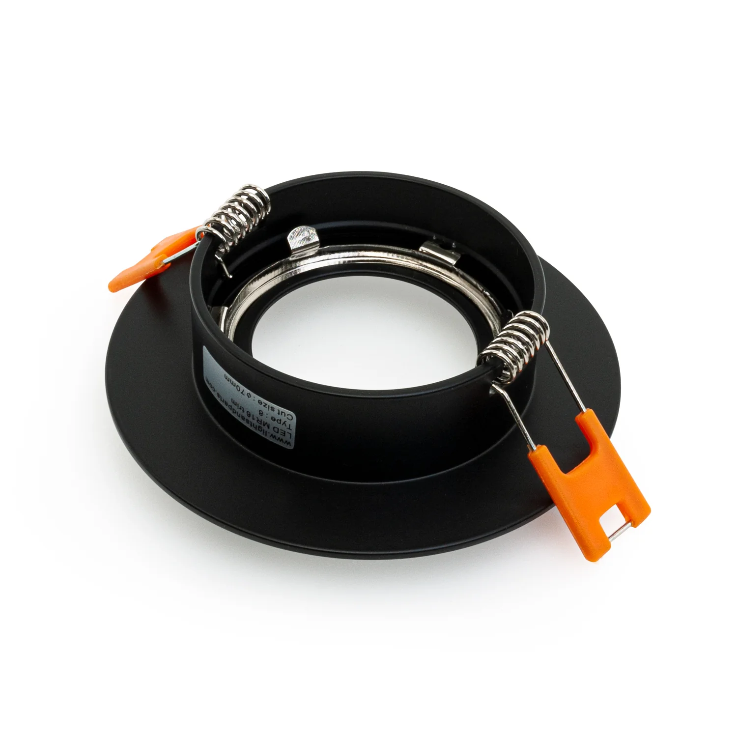 MTR-8B 12V Recessed LED Light Fixture, 2.5 inch Round Black - Image 4