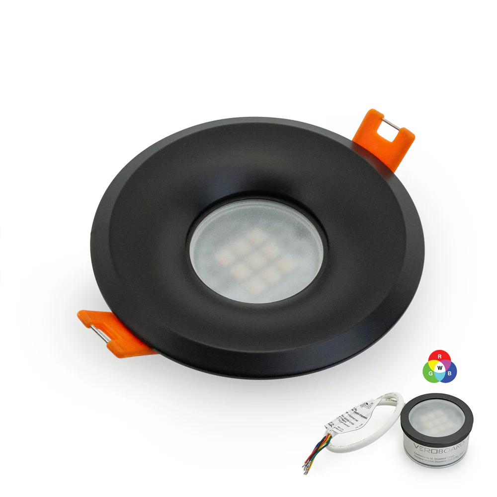 MTR-8B 12V Recessed LED Light Fixture, 2.5 inch Round Black - Image 7