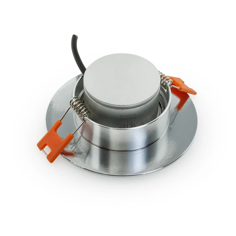 MTR-8C 12V Recessed LED Light Fixture, 2.5 inch Round Chrome - Image 8