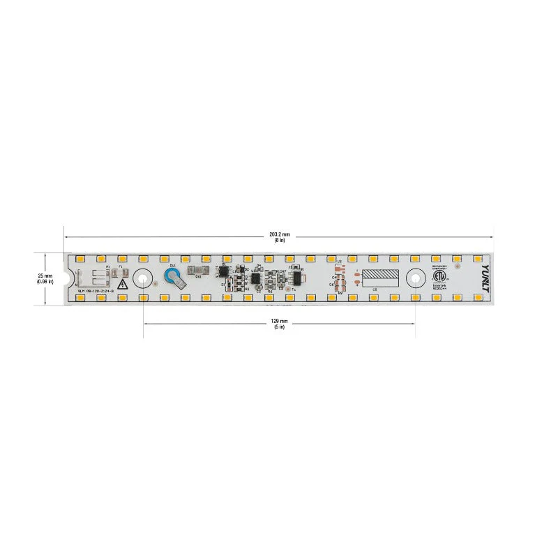 8 inch Slim ZEGA LED Module SLM 08-015W-930-120-S3-Z1B, 120V 15W 3000K(Warm White) - Image 2