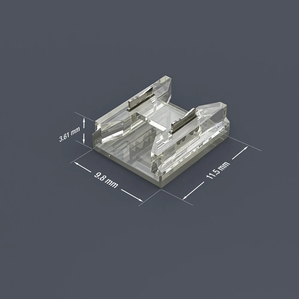 8mm Beetle LED Strip to Strip Connectors, BC-8MM-2S - Image 2