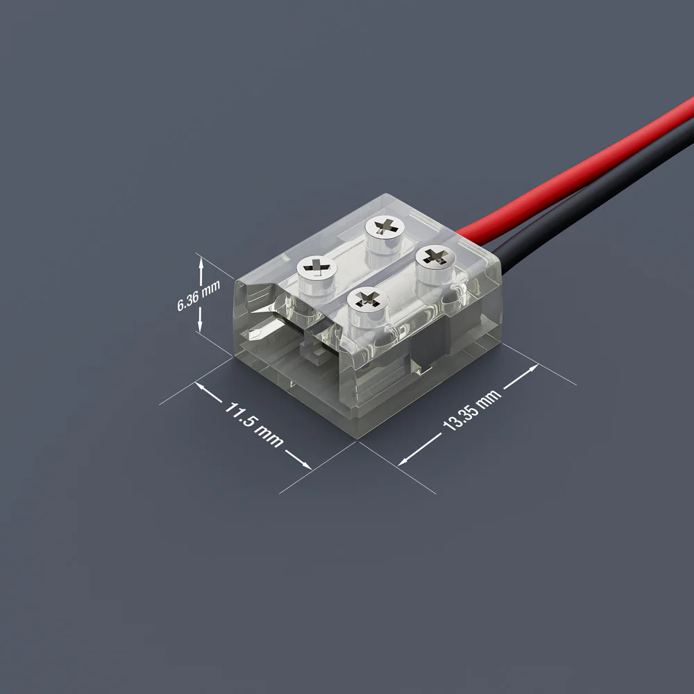 8mm LED Strip to Wire Screw Connectors, SCON-SC8MM-SW - Image 2