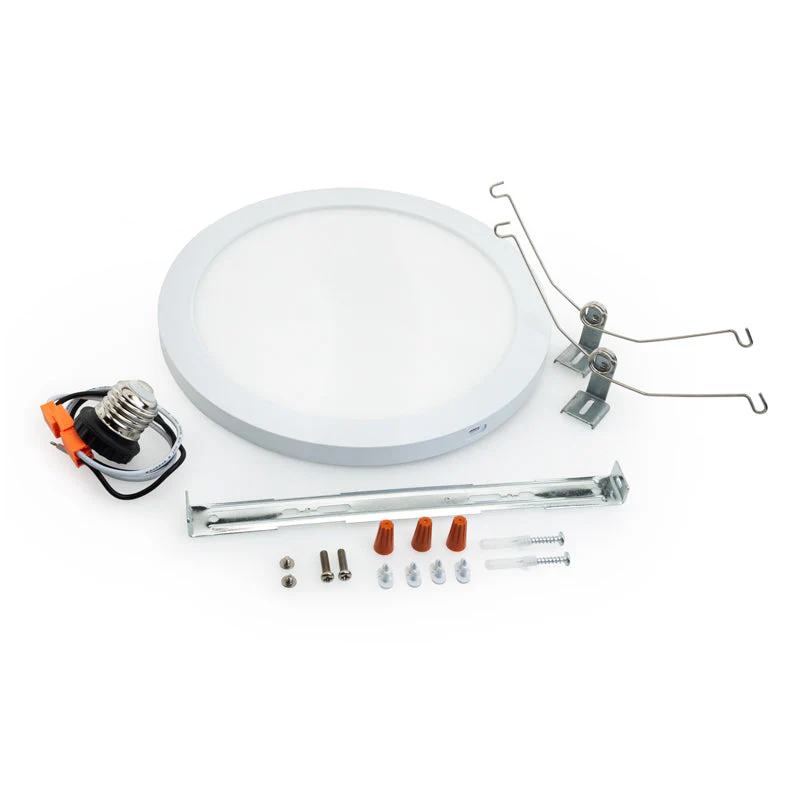 9 inch Round Recessed LED Downlight / Ceiling Light 120V 4000K(Natural White) - Image 4