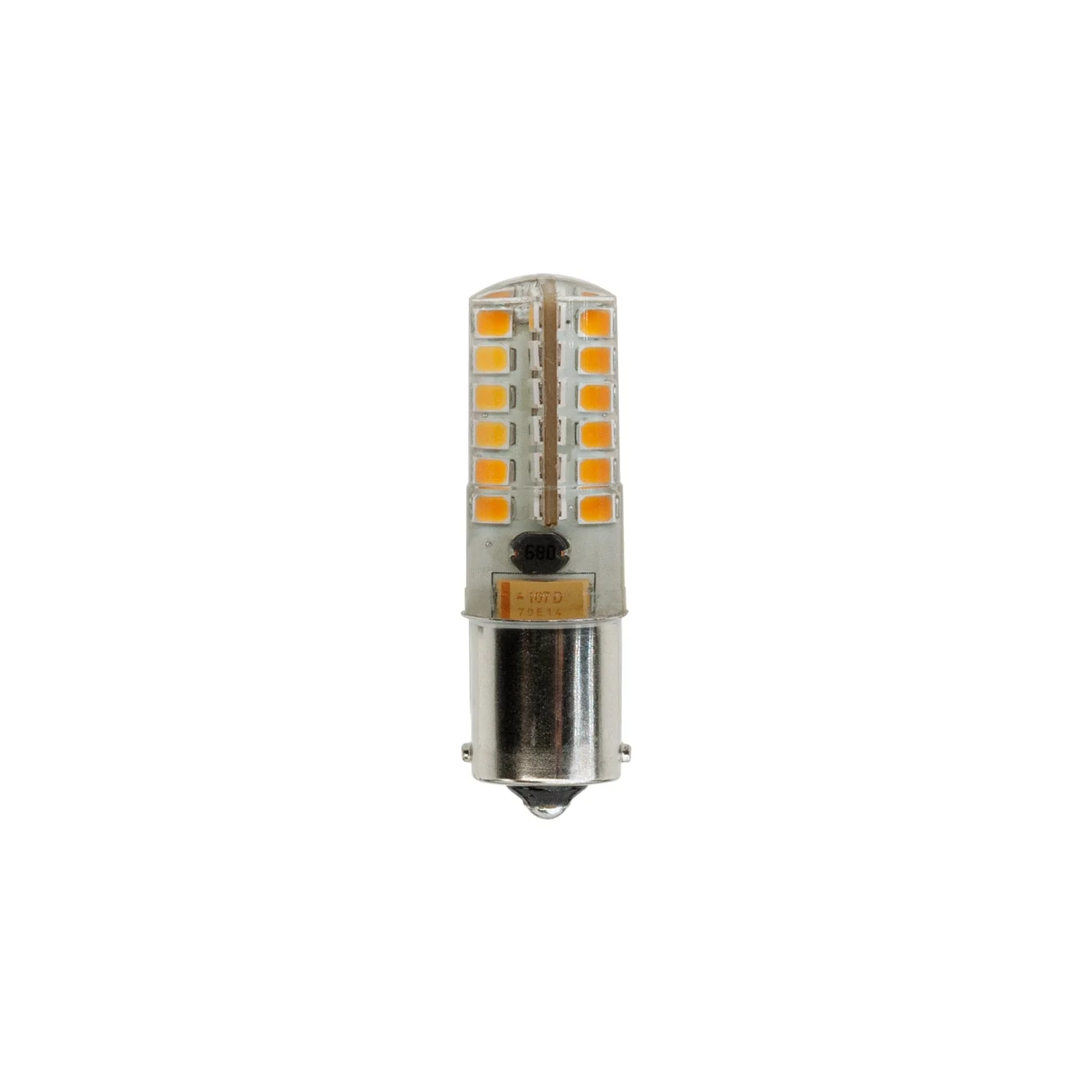 BA15S SC Bayonet Base 1156 LED Bulb,12V 3W 3000K(Warm White)