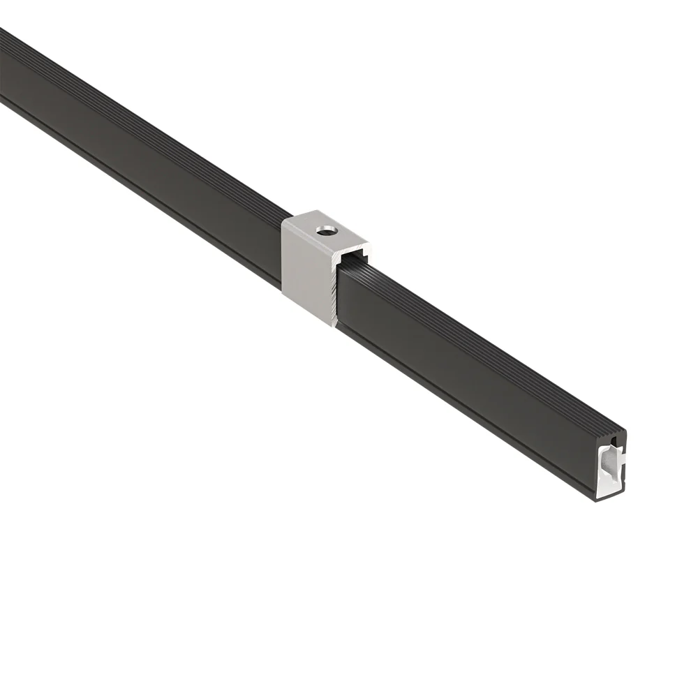Black Silicone Flexible LED Neon channel N0612-SD-B, 10m (32.8ft) max SIDE Mount - Image 3