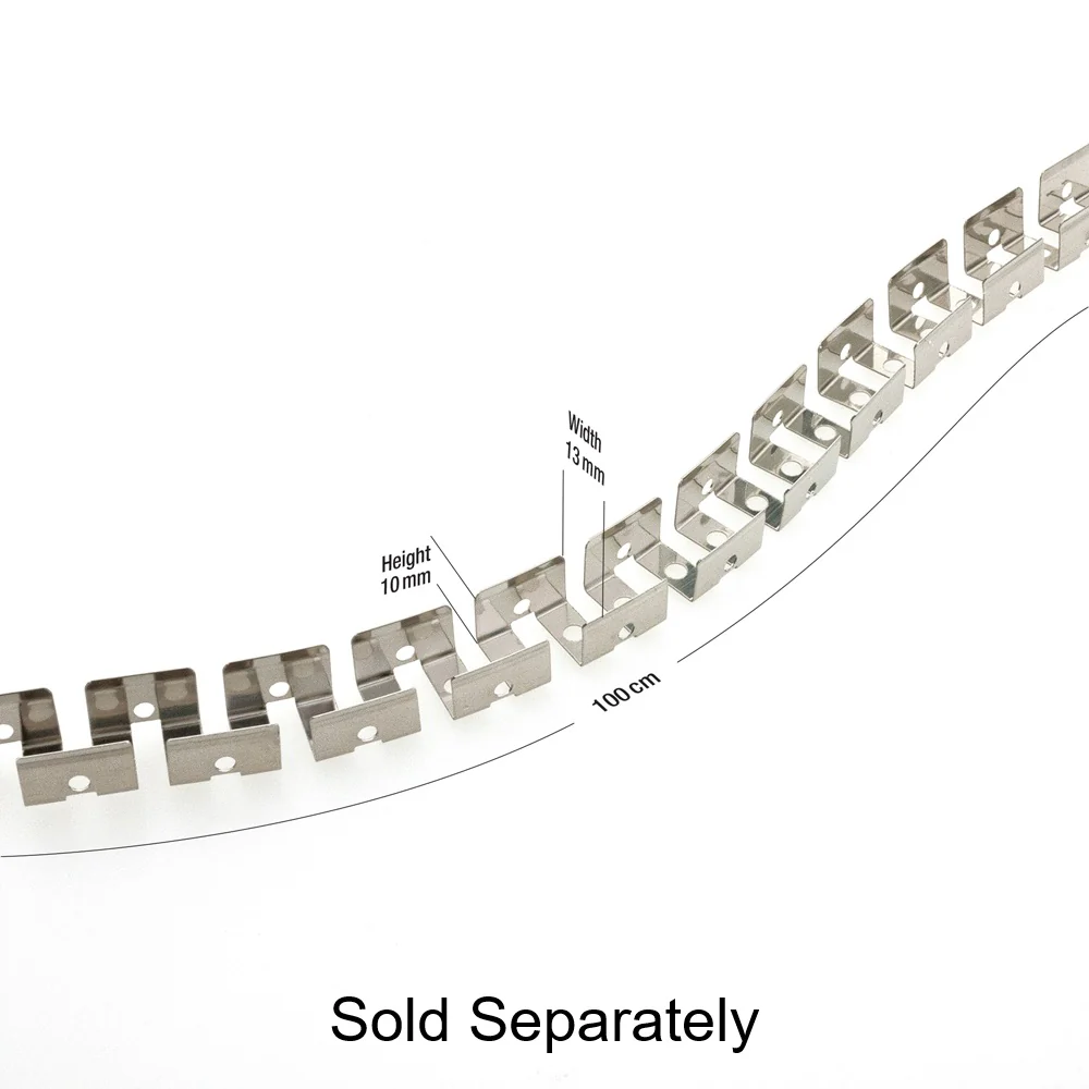 Black Silicone Flexible LED Neon channel N1212-SF-B, 10m (32.8ft) max SURFACE Mount - Image 6