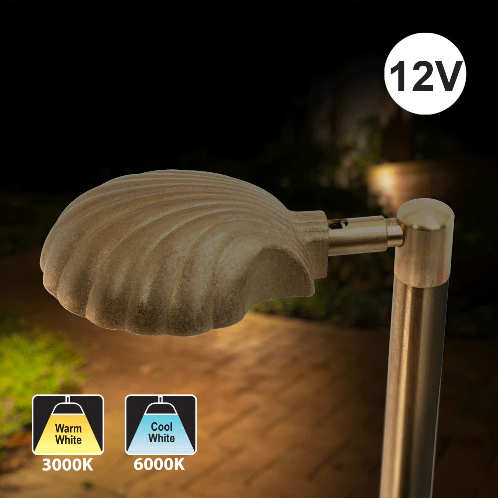 Brass Pathway LED Light Type 2, 12V 1-4W CCT(3K,6K)