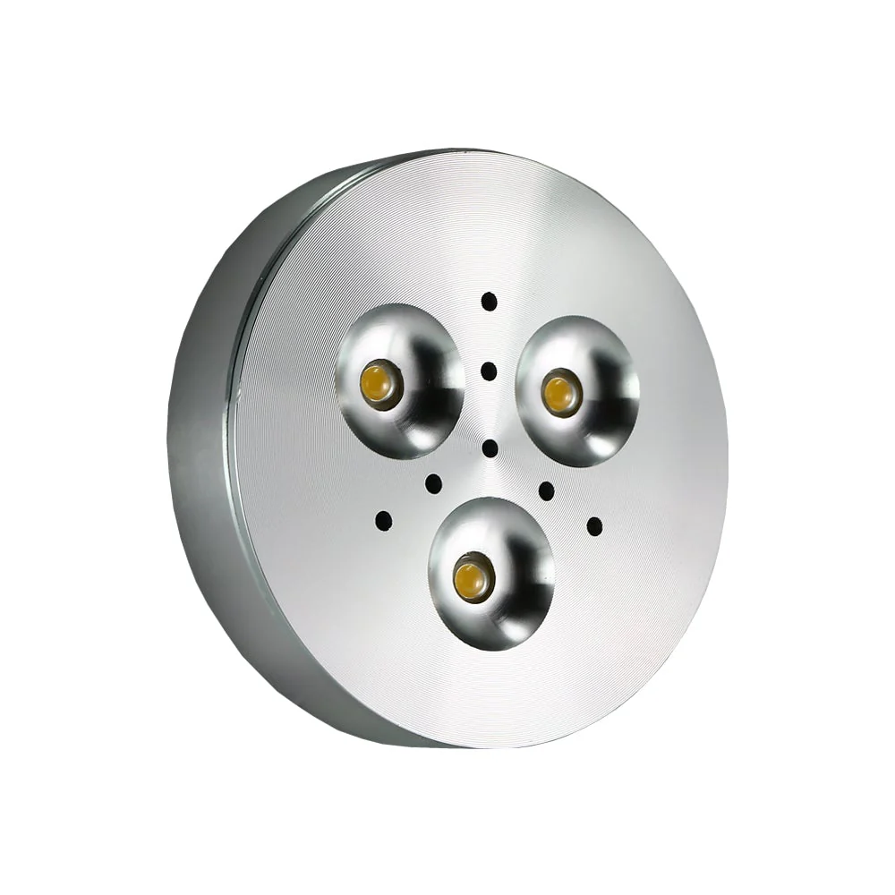 RD15 Round Cabinet Light 12V 3W Silver Grey CCT(3K, 4K) - Image 4