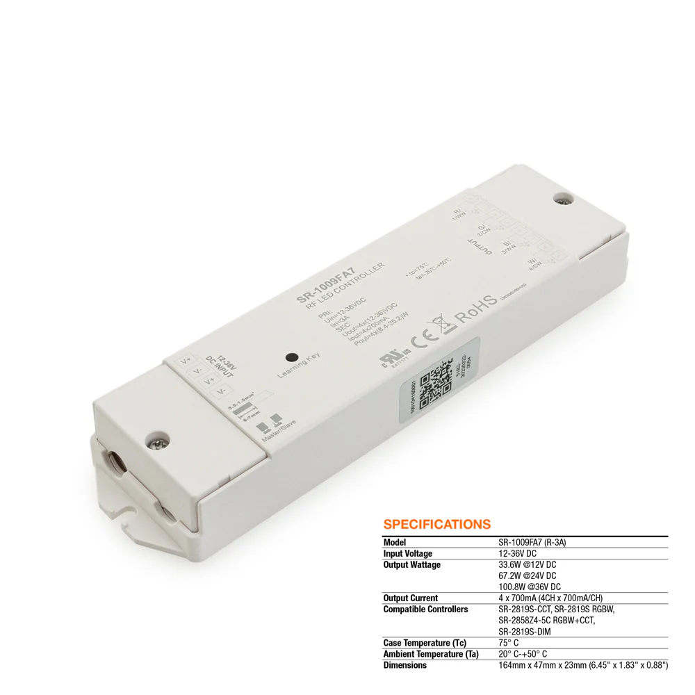 Constant Current Receiver SR-1009FA7, 700MA 12-36VDC 33.6-100.8W - Image 4