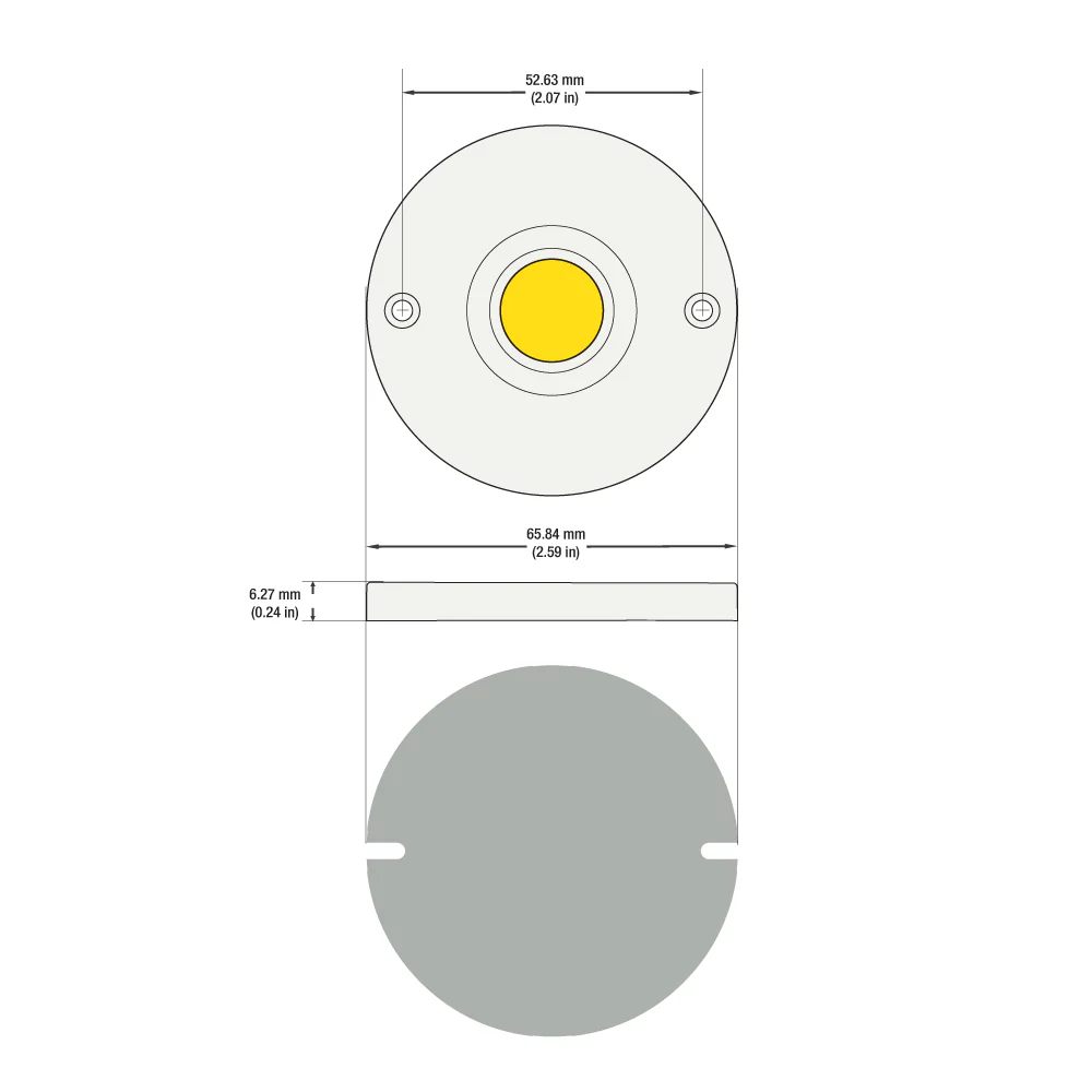 CDHT-42-36185-120V-30 G13 COB Paragon LED Module With H66185AC LED Holder,120V 18W 2700K(Soft White) - Image 2