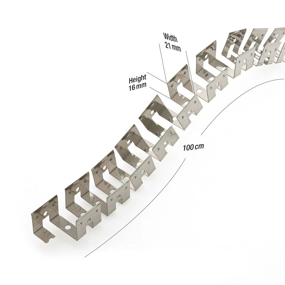 Neon LED Channel Flexible Clips CLN2020-FC per foot(30.5cm)
