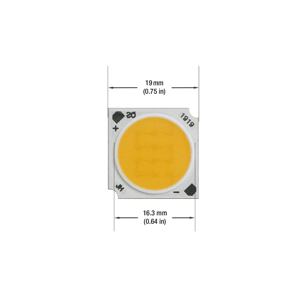 Constant Current COB LED Module, 350mA 36-38V 12W CCT(3K, 3.5K, 4K, 6K) - Image 2