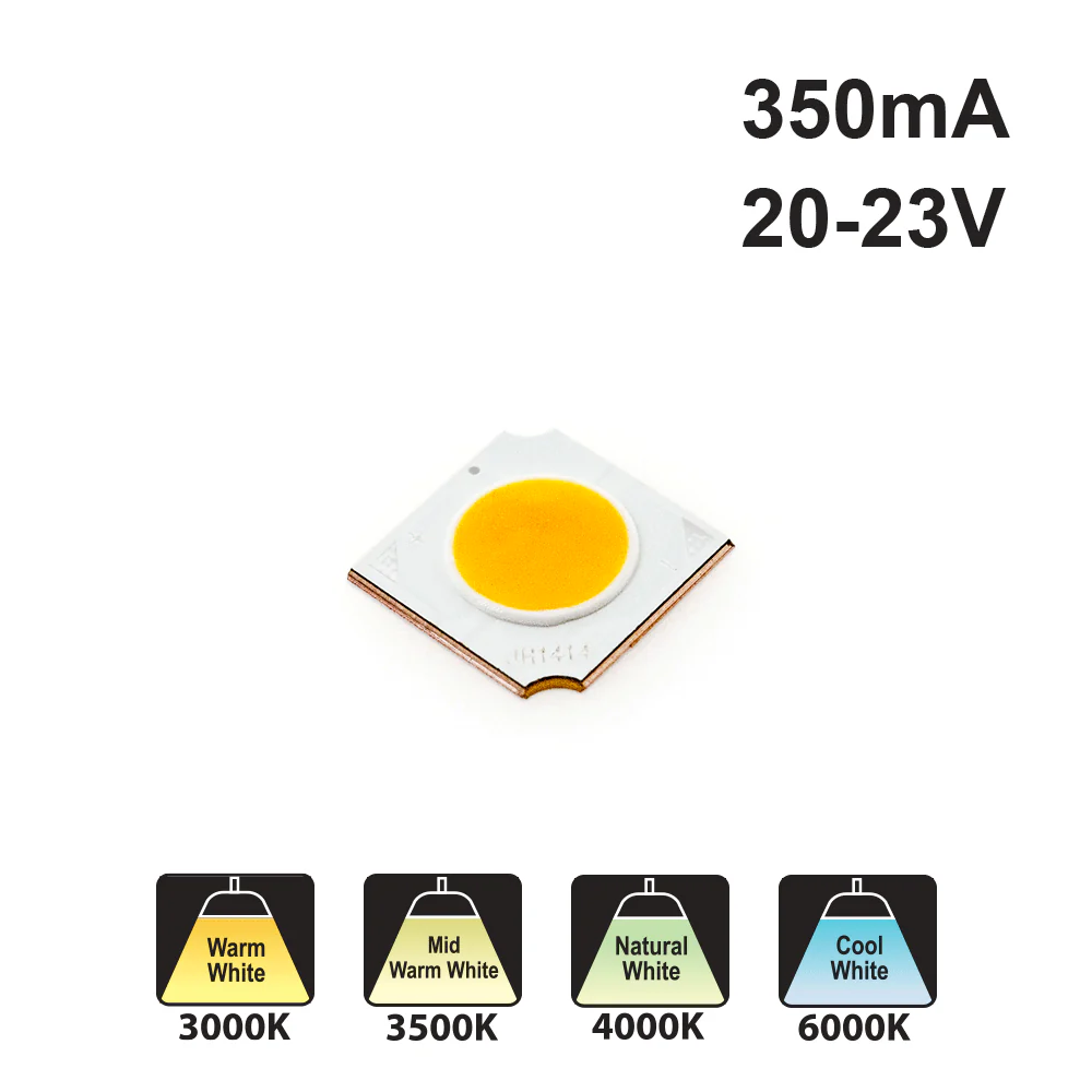 Constant Current COB LED, 350mA 7W CCT(3K, 3.5K, 4K, 6K)