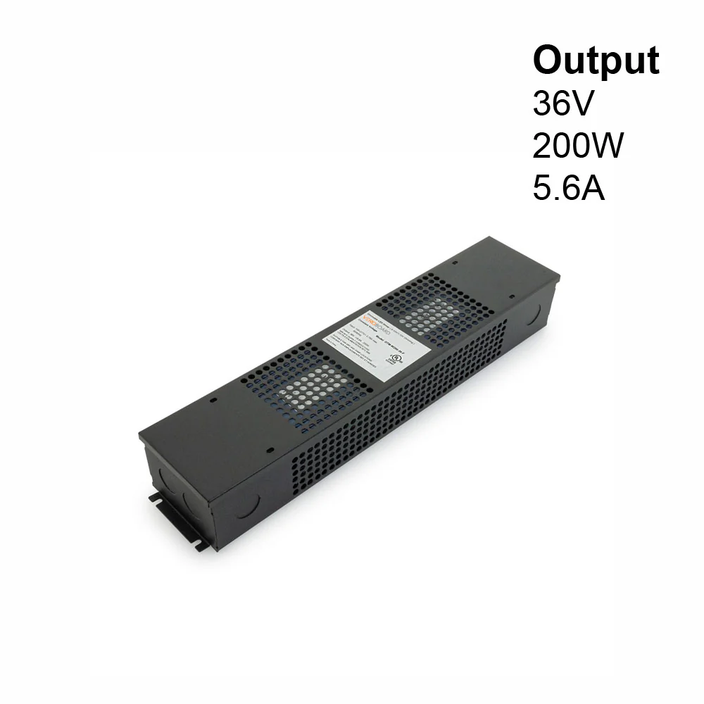 OTM-W200-36F 0-10V Dimming Constant Voltage LED Driver 36V 200W