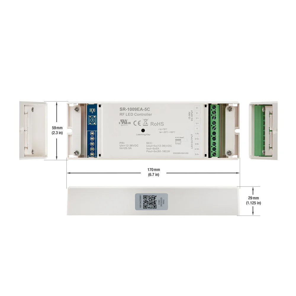 Constant Voltage Receiver SR-1009EA-5C, 12-36V 300-900W - Image 2