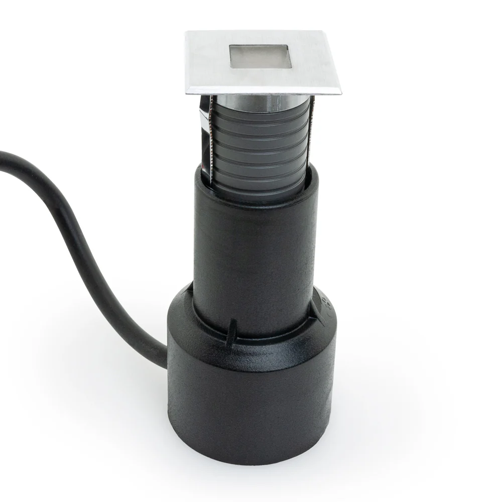 D2YBS0134 Mini LED Square Inground Walkover Light 24V 0.6W 3000K(Warm White) - Image 6