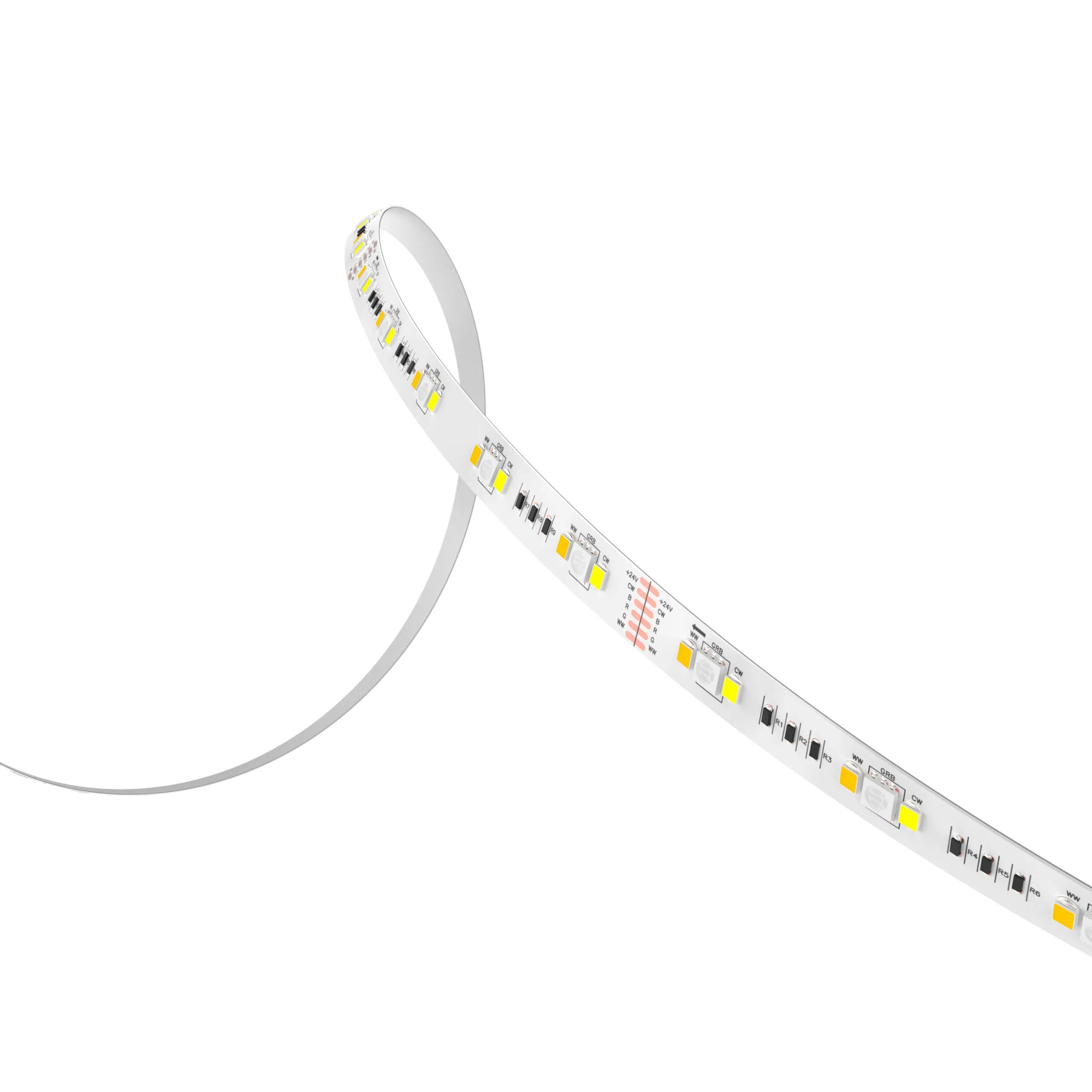 Dals 3M(10ft) Smart Indoor LED Strip DCP-TAP10FT, 24V 9W 700Lm CCT(2.7K+RGB+6.5K) - Image 4