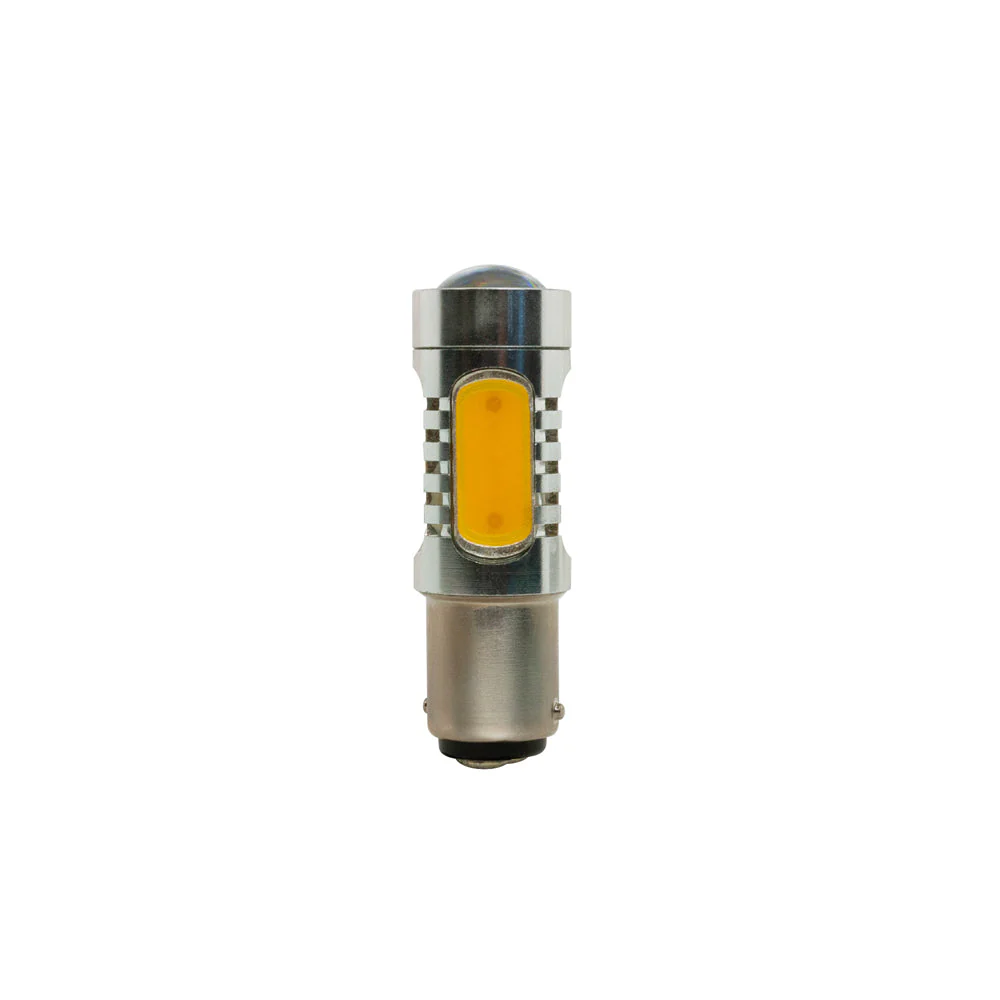Double Contact Bayonet 1157, 4 x COB 12V 4W 3000K(Warm White) - Image 3