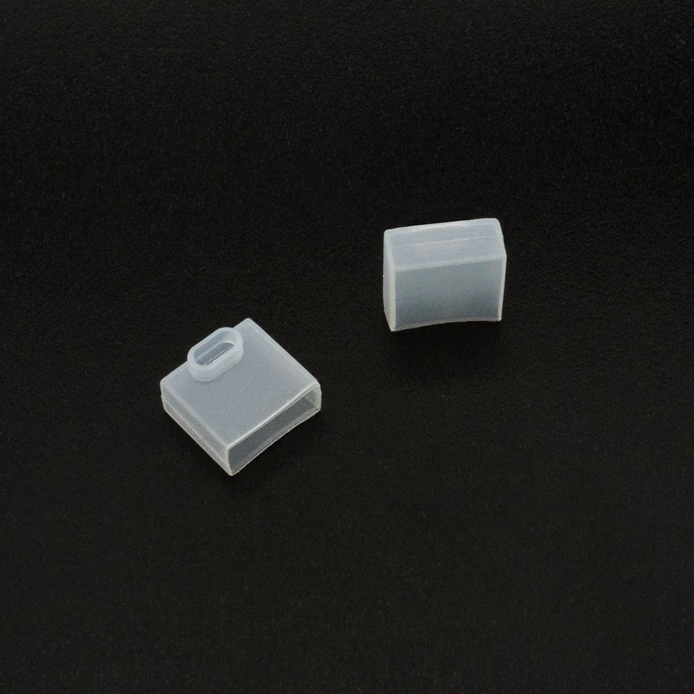 Neon LED Channel Endcaps EN0410-W Side (L Type)