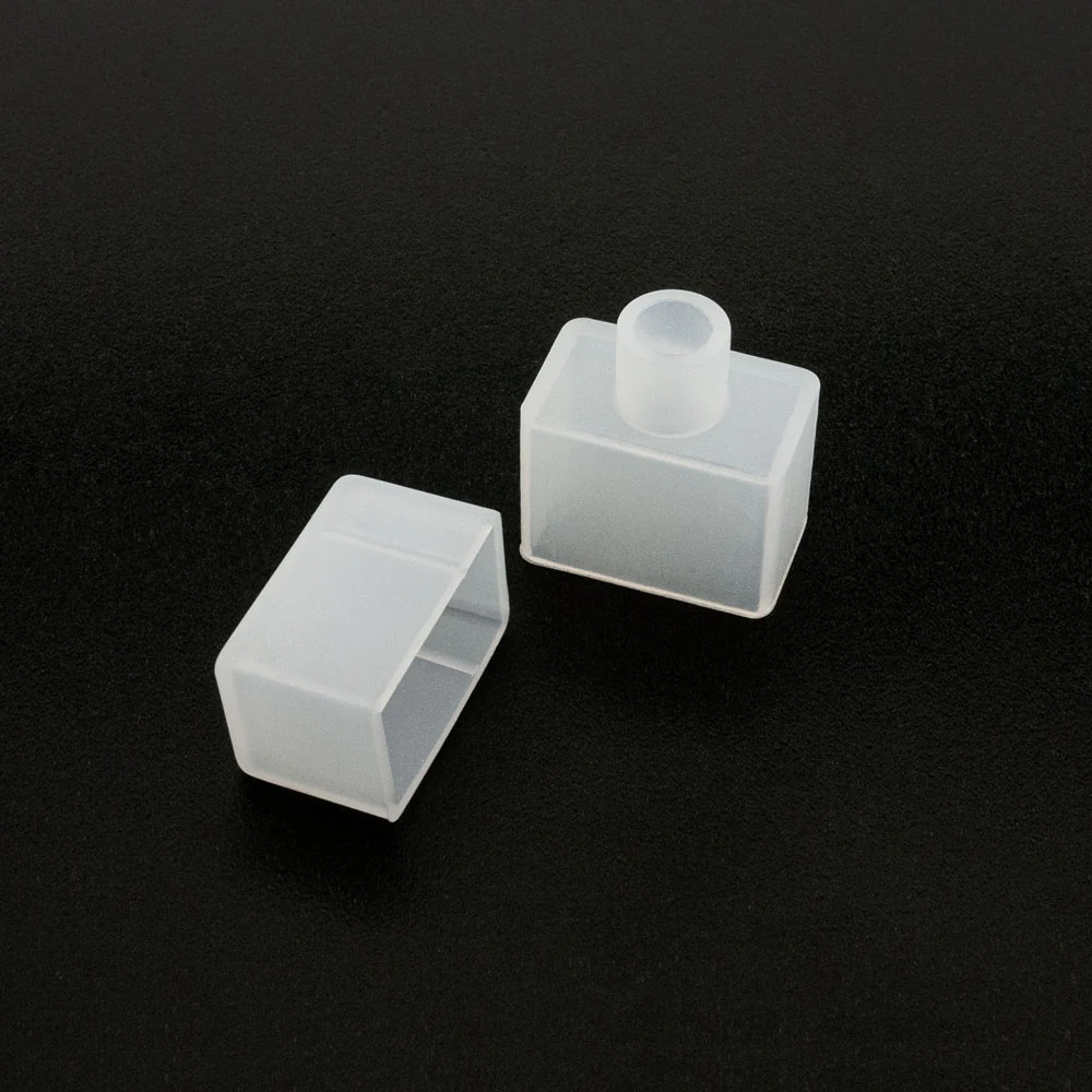 Neon LED Channel Endcaps EN1018-W