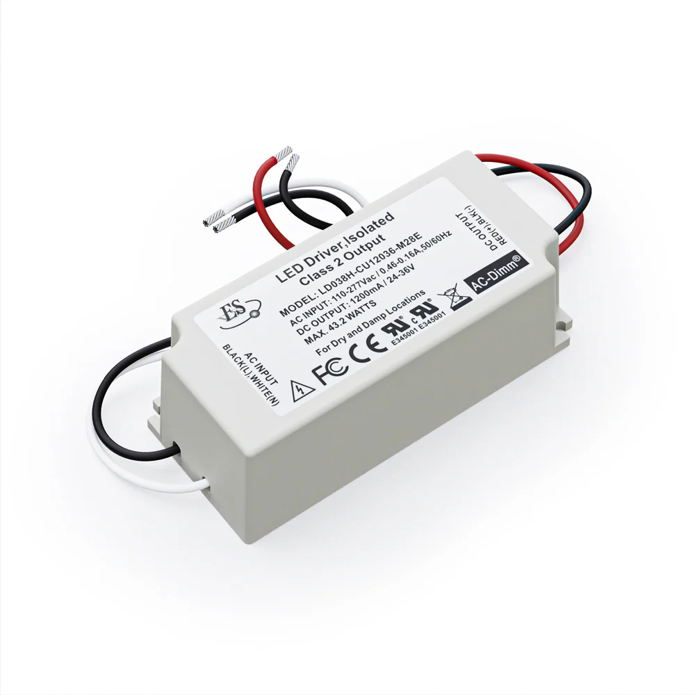 ES LD038H-CU12036-M28E Constant Current LED Driver, 1200mA 24-36V 43.2W - Image 3