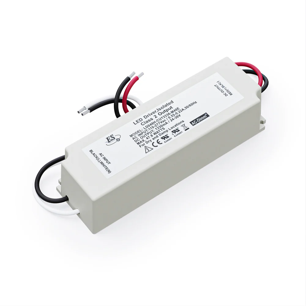 ES LD048H-CU13336-M48E Constant Current LED Driver, 1330mA 24-36V 47.8W - Image 3