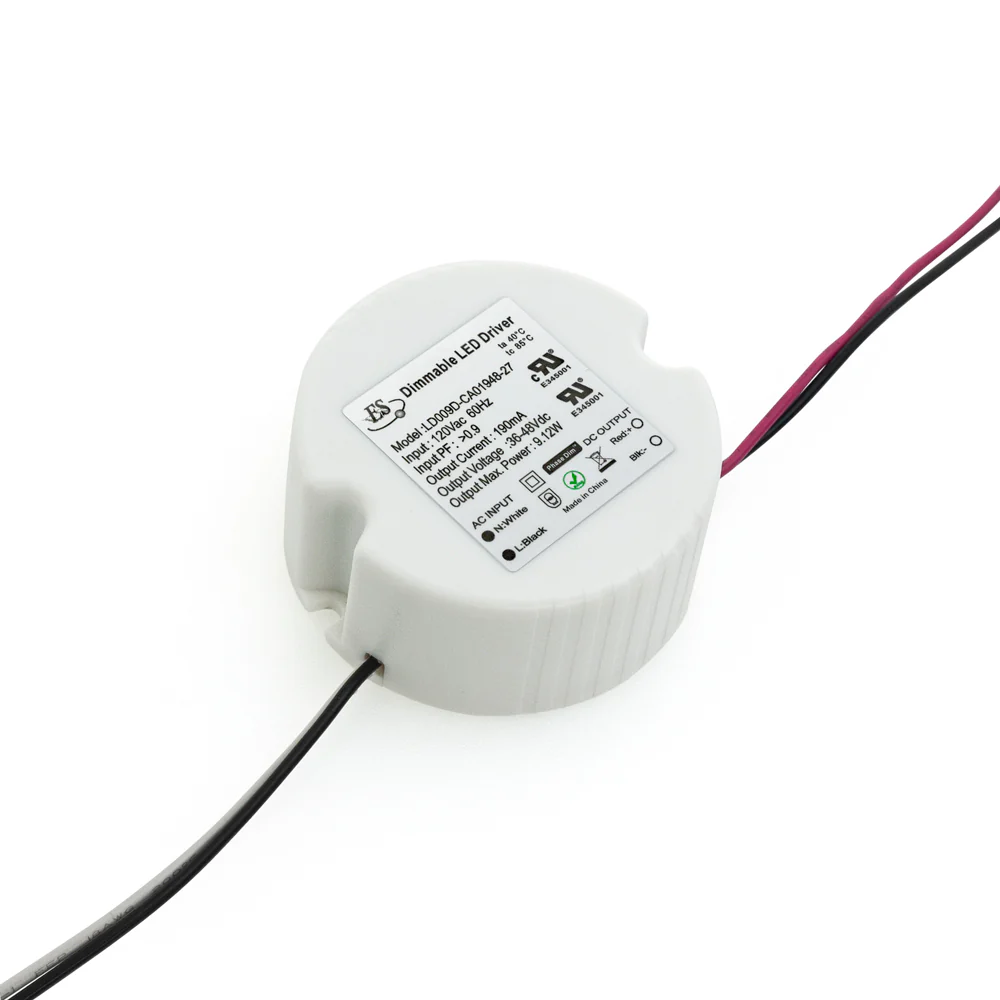 ES LD009D-CA01948-27 Constant Current LED Driver, 190mA 36-48V 9.12W max - Image 3