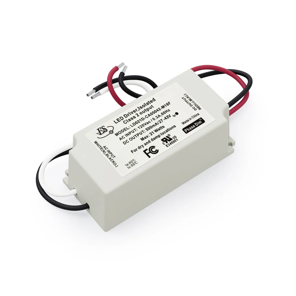 ES LD021D-CA05042-M18F Constant Current LED Driver, 500mA 27-42V 21W max - Image 3