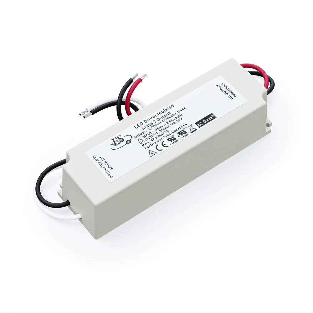 ES LD048H-CU08854-M48E Constant Current LED Driver, 880mA 46-54V 47.5W - Image 3