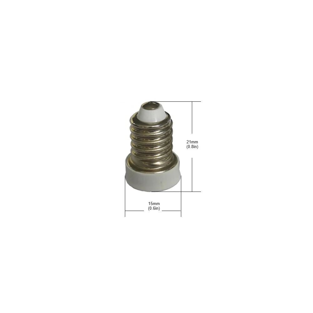 European to Candelabra Reducer – E14 to E12 Adaptor - Image 2