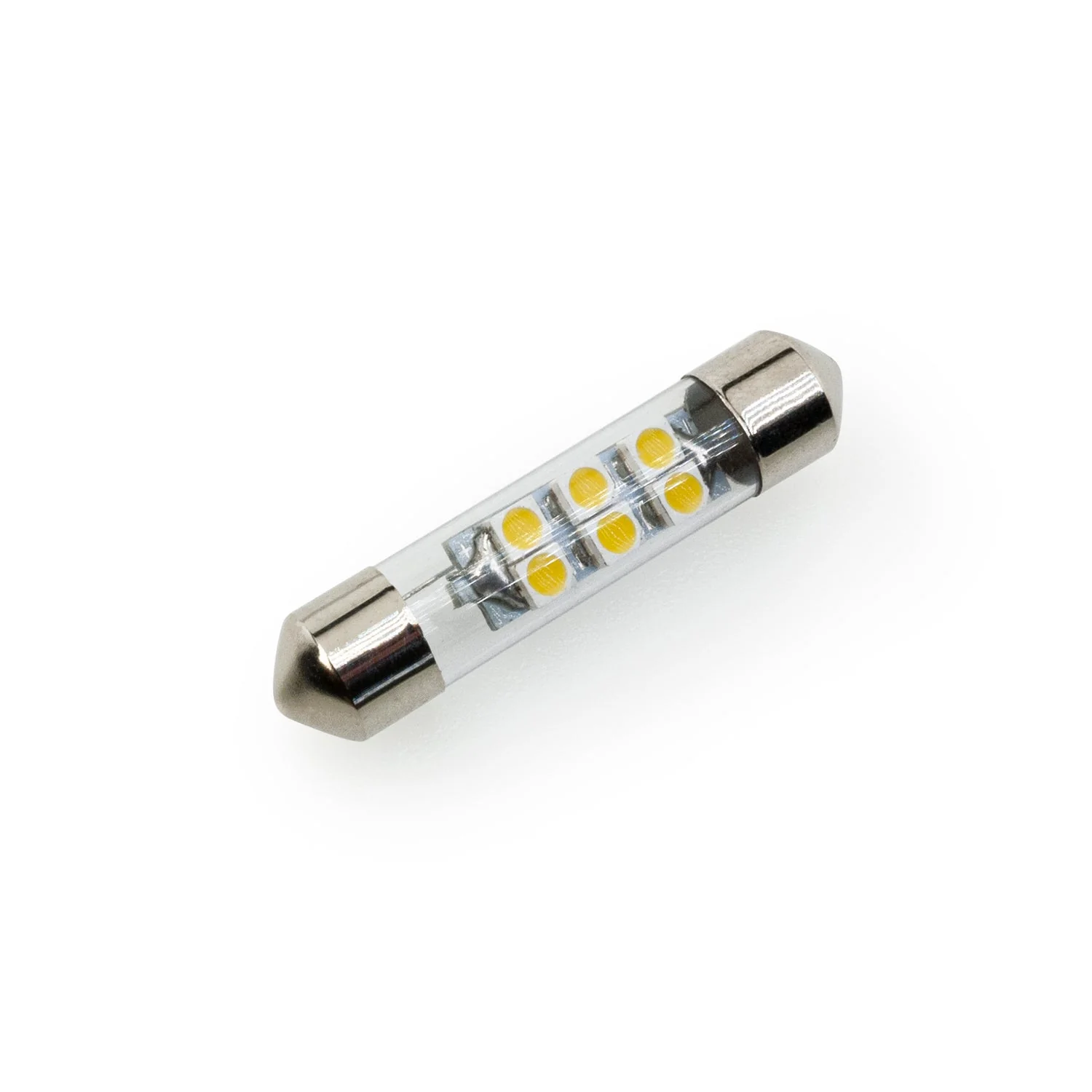 Festoon LED Bulb, 12V 0.5W 3000K(Warm White)