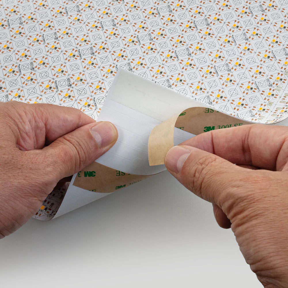 Flexible LED Backlighting Sheet for behind Stone and Glass, 24V 24W 4000K (Natural White) - Image 2
