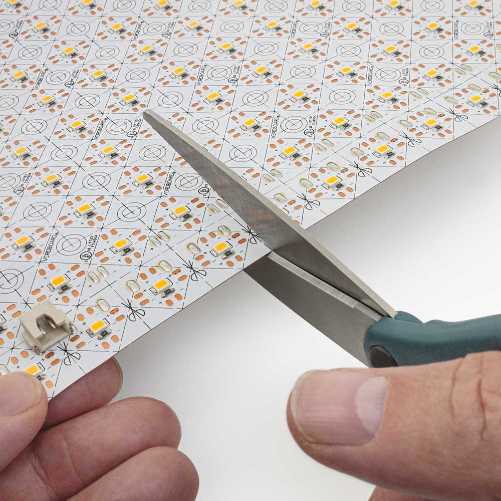 Flexible LED Backlighting Sheet for behind Stone and Glass, 24V 24W 4000K (Natural White) - Image 4
