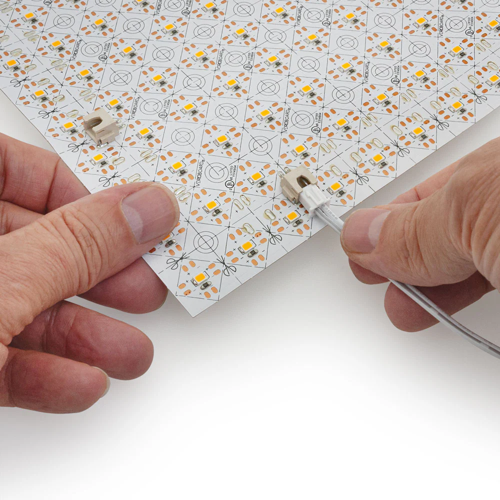 Flexible LED Backlighting Sheet for behind Stone and Glass, 24V 24W 4000K (Natural White) - Image 6