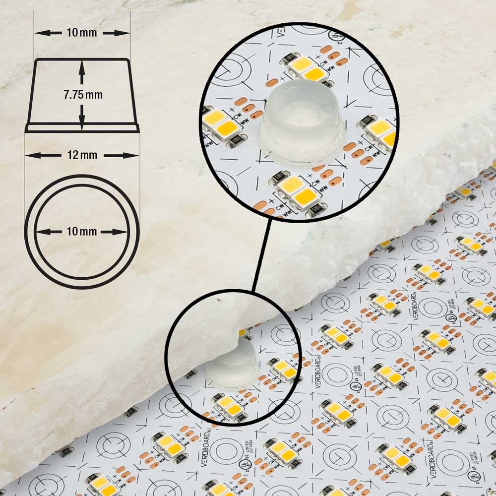 Flexible LED Backlight Sheet for behind Stone and Glass, 24V 46W CCT(2.7K-6.5K) - Image 8