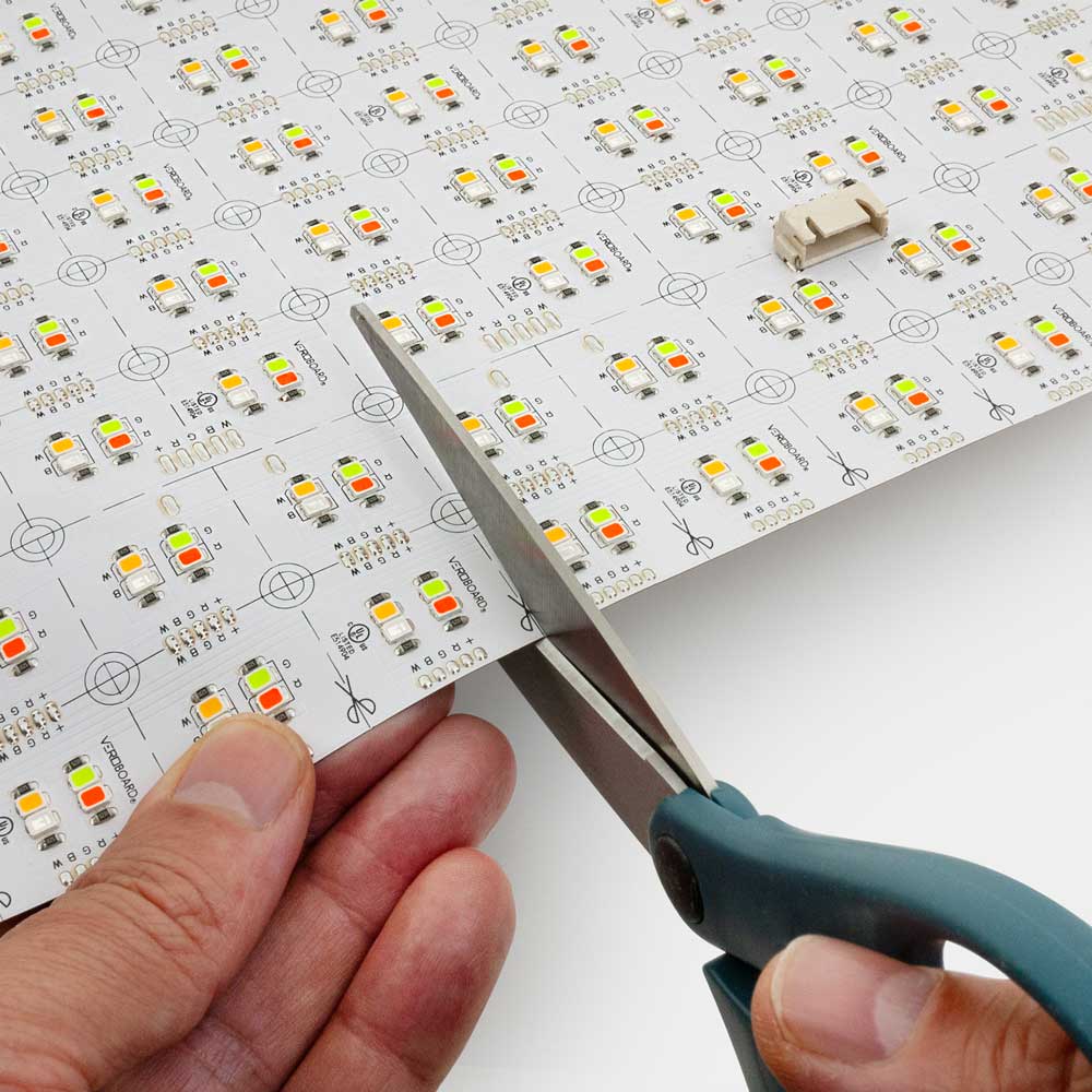 Flexible LED Backlight Sheet for behind Stone and Glass, 24V 46W RGB2.7K-(Soft White) - Image 6