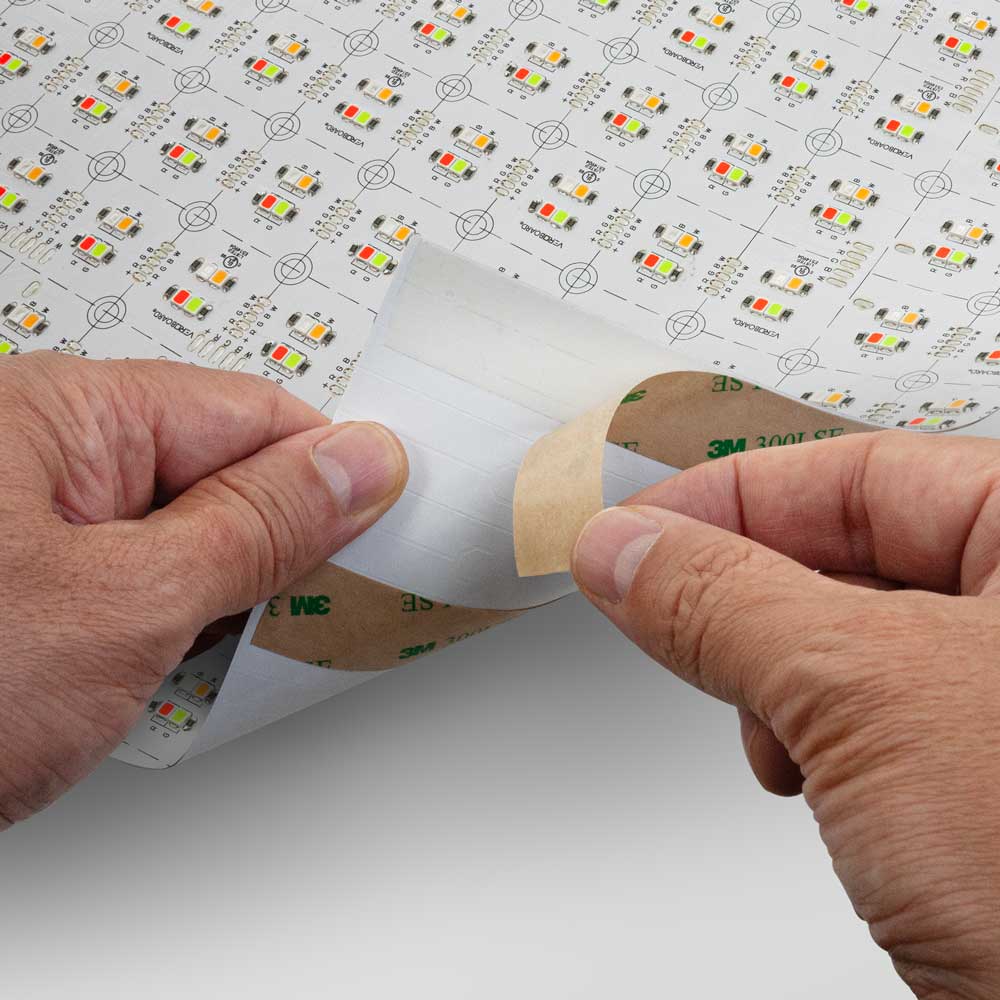 Flexible LED Backlight Sheet for behind Stone and Glass, 24V 46W RGB2.7K-(Soft White) - Image 7