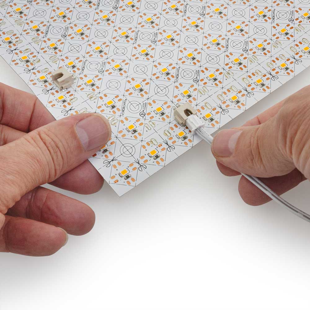 Flexible LED Backlighting Sheet for behind Stone and Glass, 24V 24W 3000K (Warm White) - Image 4