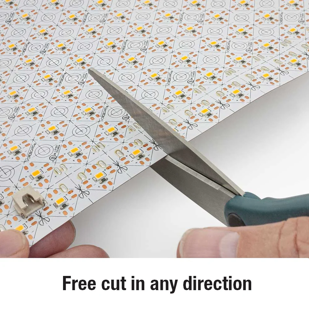 Flexible LED Backlighting Sheet for behind Stone and Glass, 24V 24W 3000K (Warm White) - Image 5