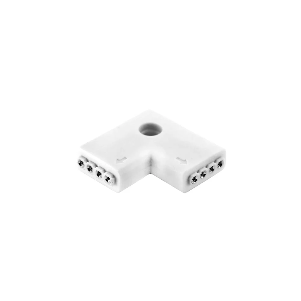 Four Connection RGB to RGB Strip Corner Connector