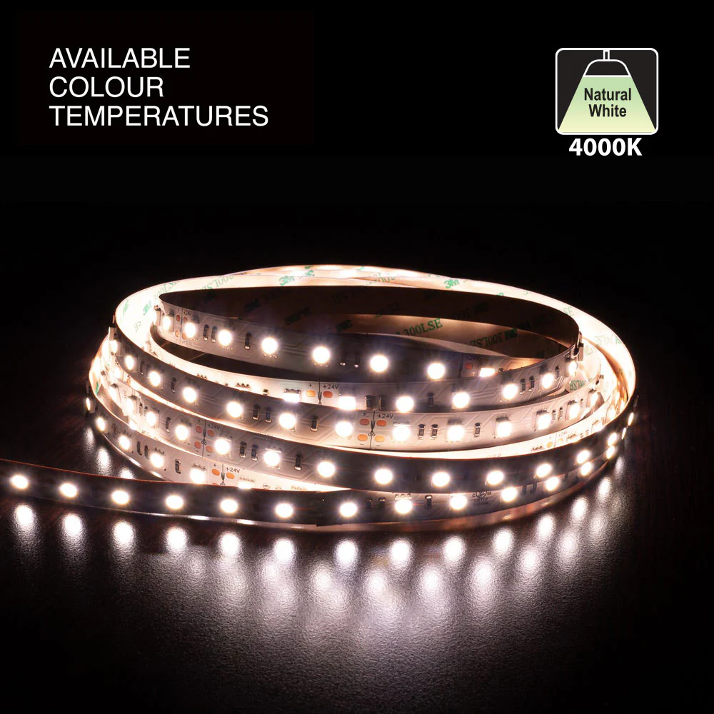 5M(16.4ft) Indoor LED Strip FS-5050-4000-60-24-NS, 24V 4.5(w/ft) 4000K(Natural White)