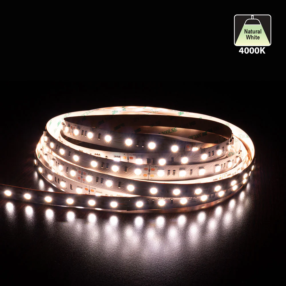 5M(16.4ft) Indoor LED Strip FS-5050-4000-60-24-NS, 24V 4.5(w/ft) 4000K(Natural White) - Image 3