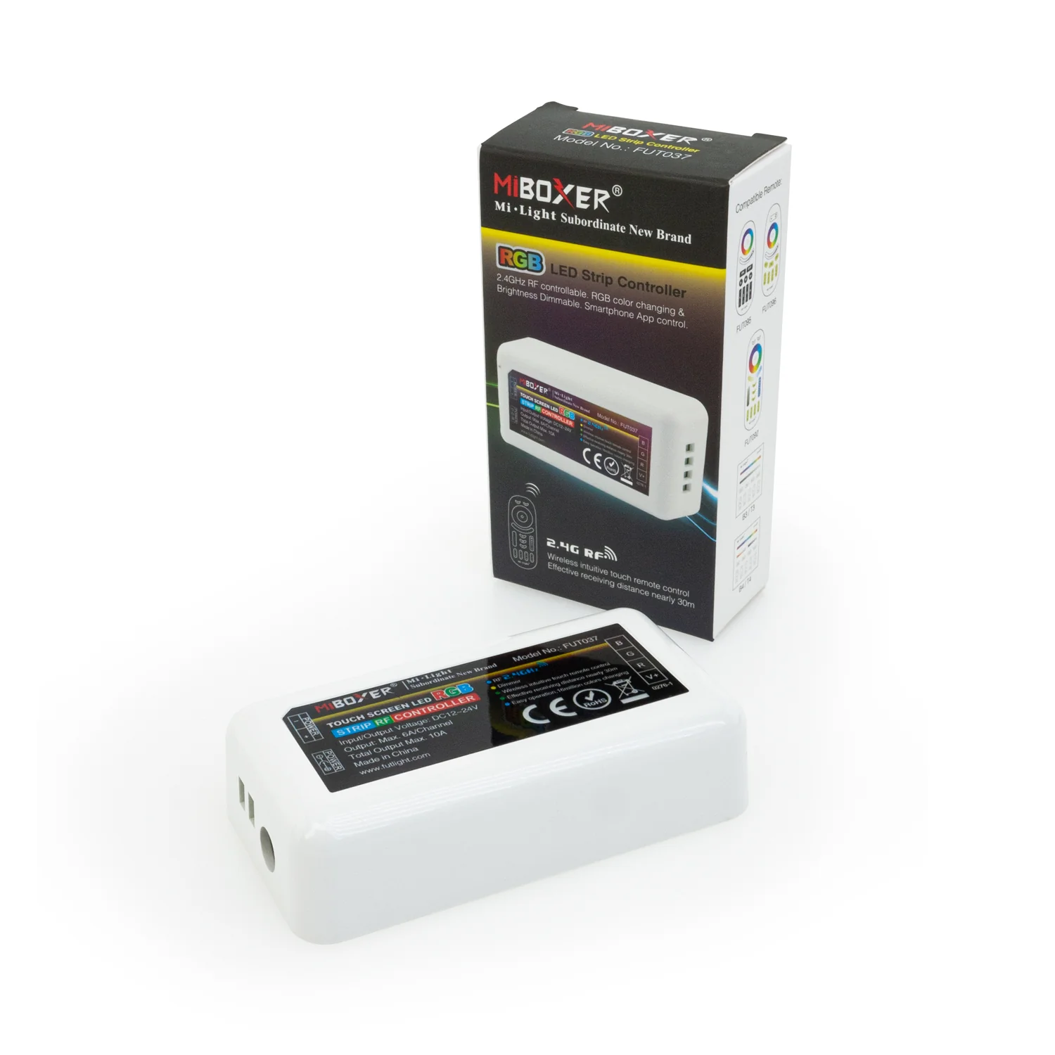 FUT037 Mi-Light 2.4GHz WIFI RGB LED Controller B3 12-24V - Image 3