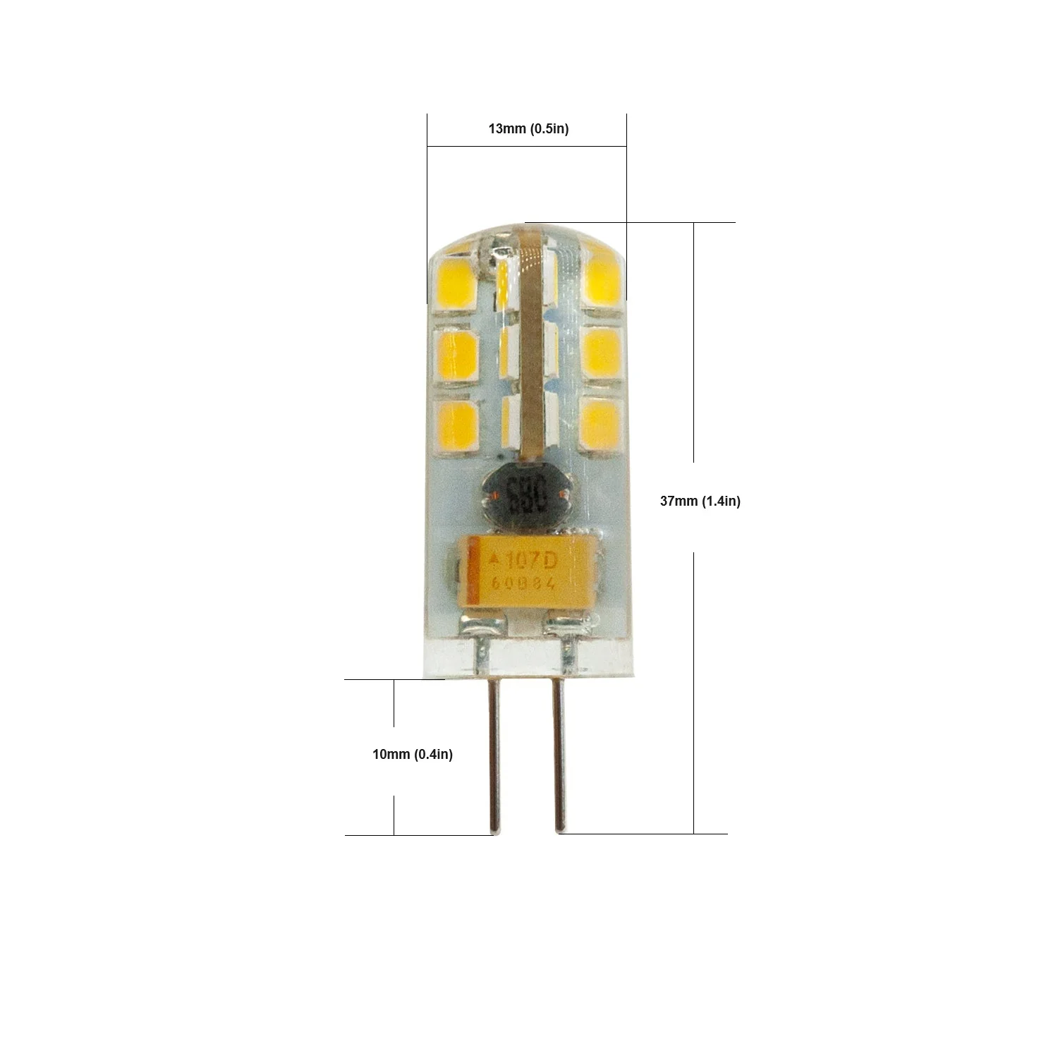 G4 LED Bi-Pin, 12V 1.7W 3000K(Warm White) - Image 2