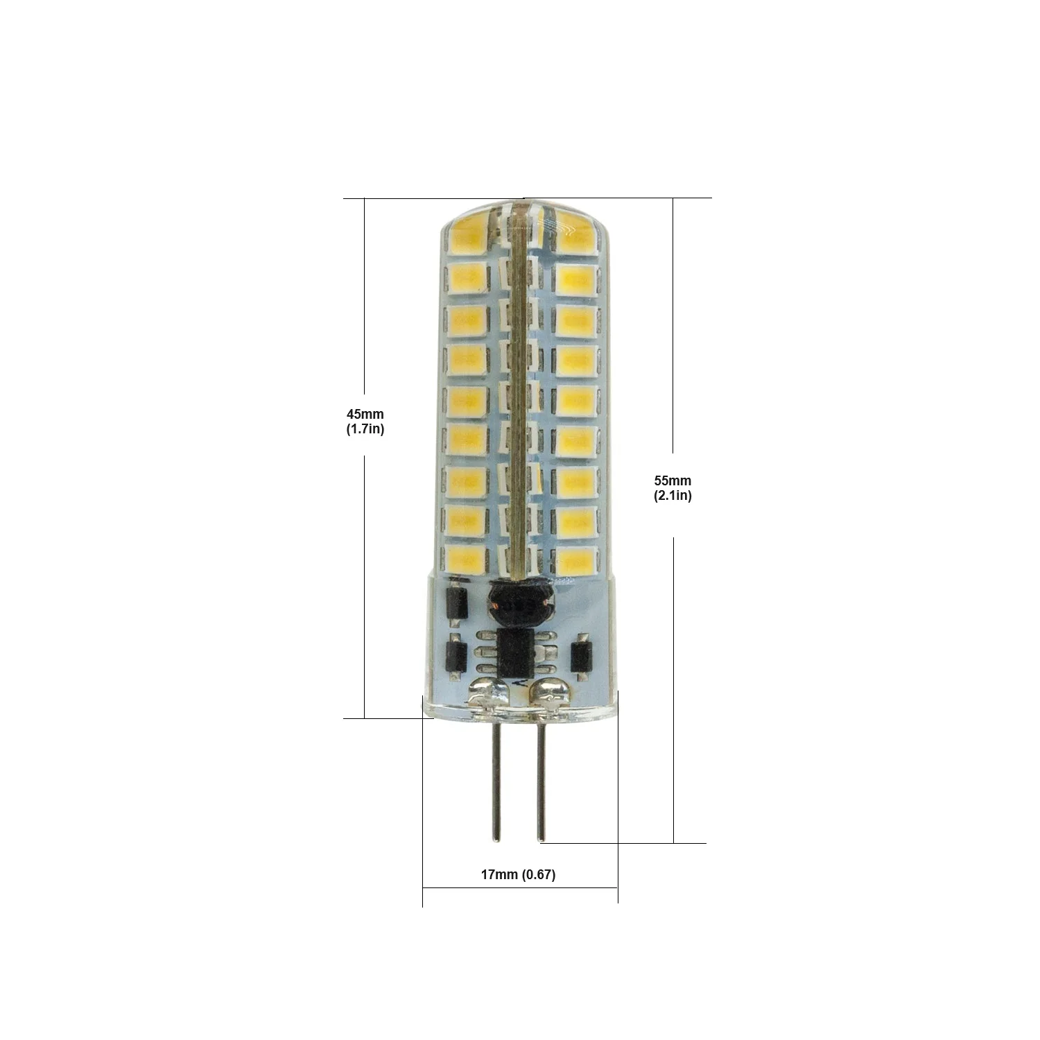 G4 Light Bulb Bi-Pin, 12V 3.5W 6000K(Cool White) - Image 2