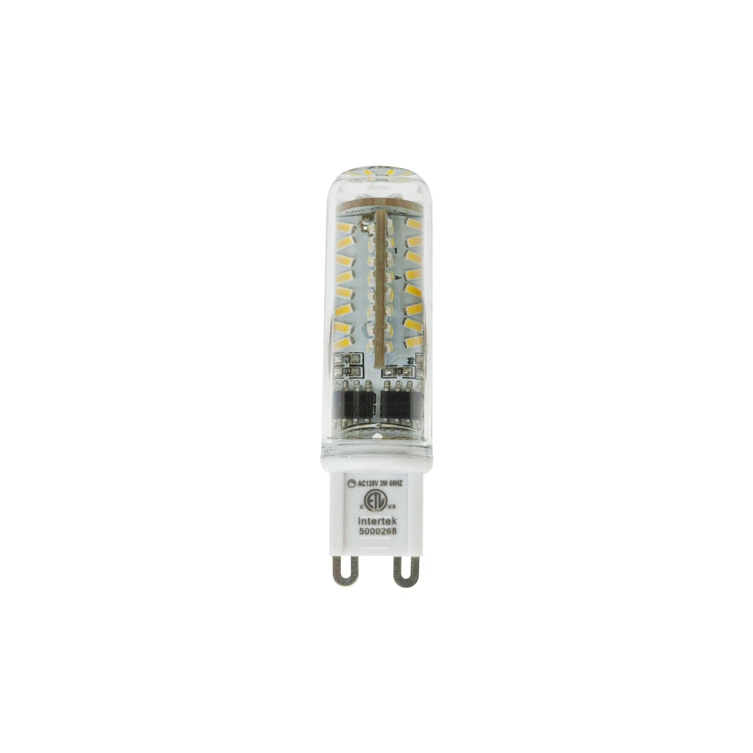 G9 LED Bi-pin Base Light Bulb, 120V 3W 6000K(Cool White)